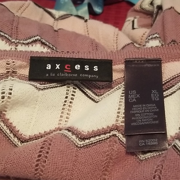 Access Ladies V-neck sweater - Picture 3 of 5